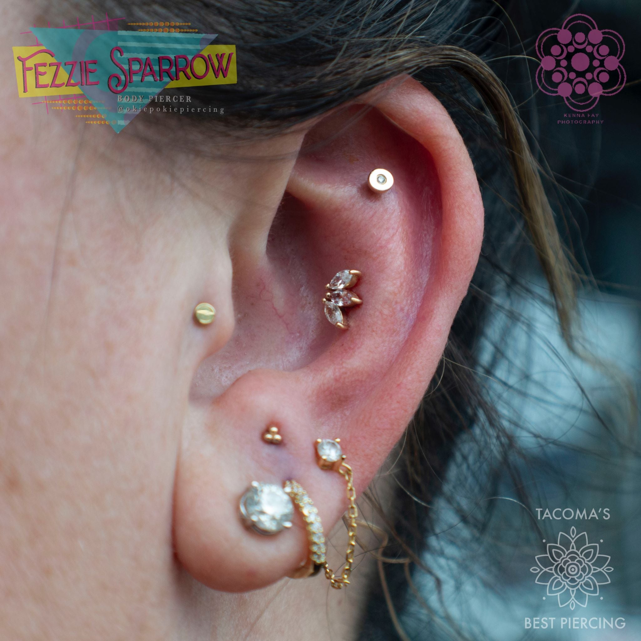 Ear Curation Best Piercing